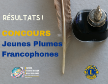 Découvrez les lauréats du concours des Jeunes Plumes Francophones 2023 ! 