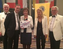 La Présidente Internationale du Lions Clubs International, Gudrun Yngvadottir et les Centres Internationaux Francophones des Lions Clubs de France