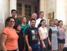 Visite d'un groupe d'anciens à l'Alliance Française de Malte en juin 2016 